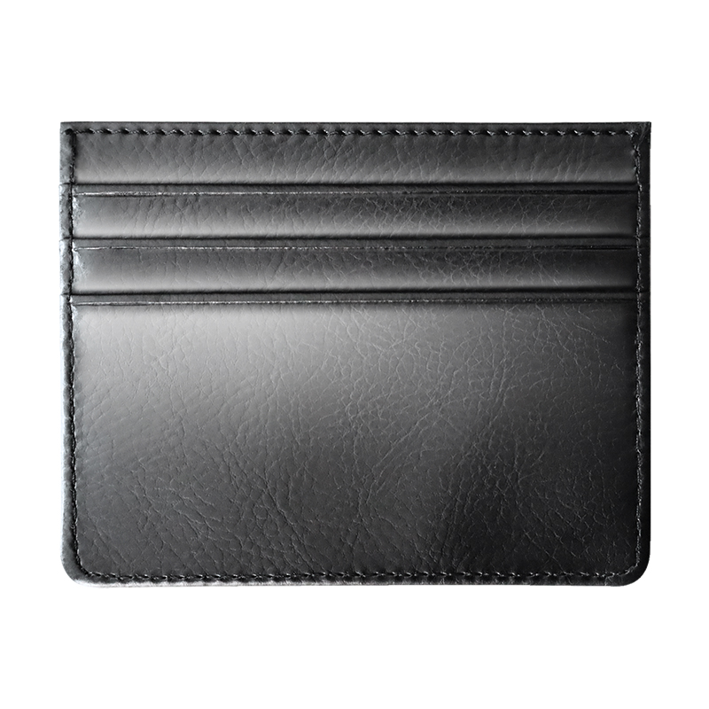 Slim Minimalist Men's Leather Wallet RFID Blocking Vegan PU Leather Wallet For Men