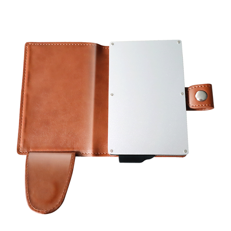 New Design Slim RFID Blocking PU Leather Wallet with Card Holder For Men Or Women