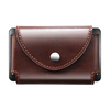Custom LOGO Aluminum RFID Card Holder Wallet Supplier PU Leather Metal Credit Card Holder Pop Up