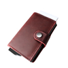 New Design Pop Up Slim RFID Blcoking Metal Credit Card Holder Wallet 