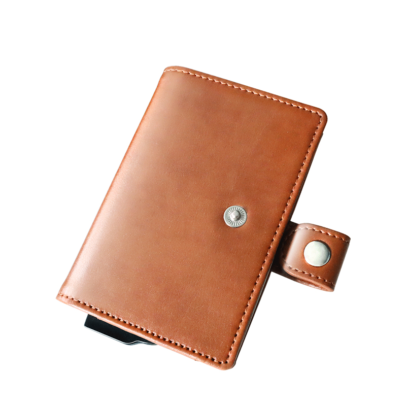 New Design Slim RFID Blocking PU Leather Wallet with Card Holder For Men Or Women